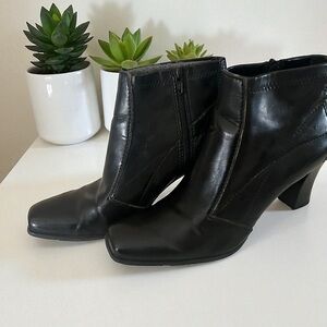 Franco Sarto L-compo- Black Petr St booties SZ 8.5 22591001